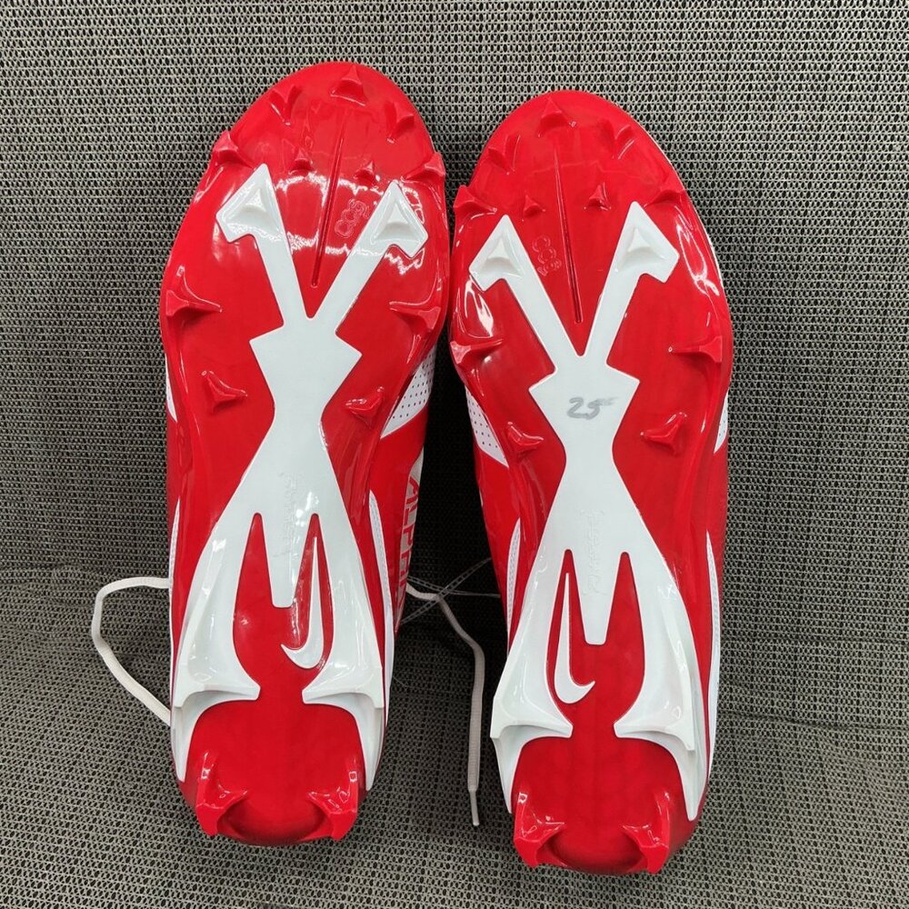 Nike Alpha Menace 4 Men’s Size 15 Red/White Pro Football Cleats - Picture 8 of 9